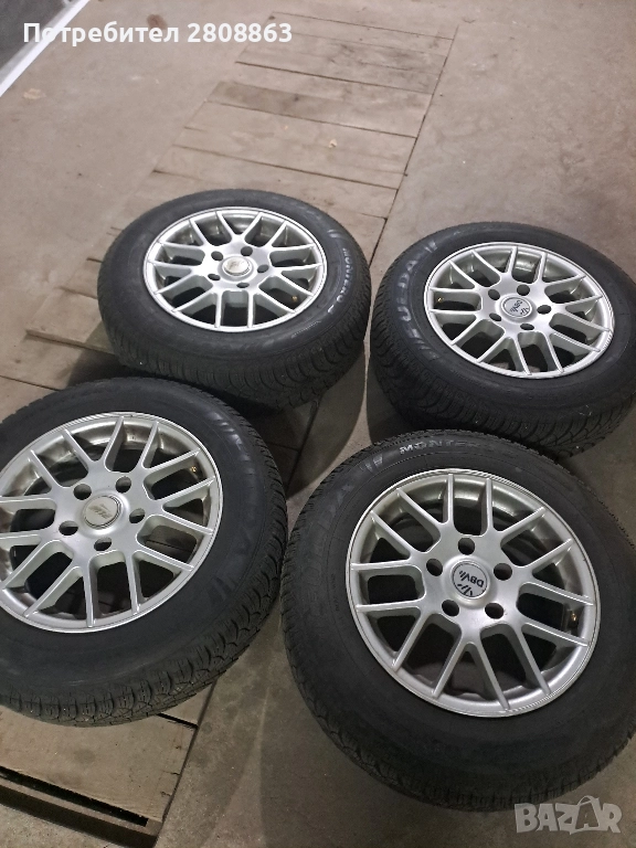 Зимни гуми с джанти , снимка 1
