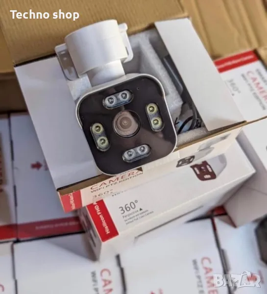 Външна камера с нощно виждане за видеонаблюдение, снимка 1