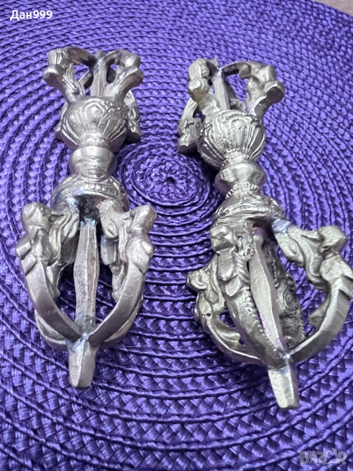Антични тибетски амулети ваджра (дордже), снимка 1