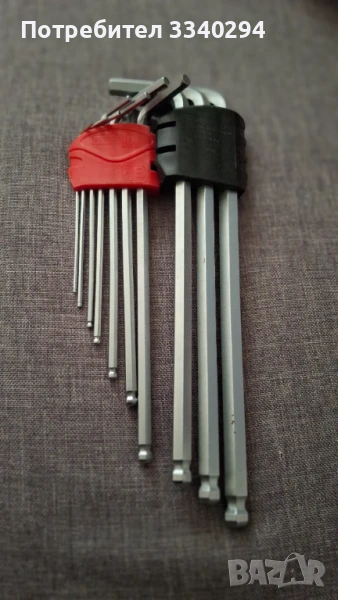 Шестограми к-т 10 бр. Powerfix, снимка 1