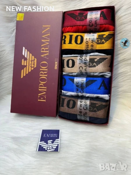 Мъжки Памучни Боксерки ✨ Lacoste ✨ Tommy Hilfiger ✨ Hermes , снимка 1