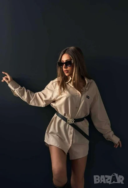 Риза Миу Миу Колана е към ризата , снимка 1