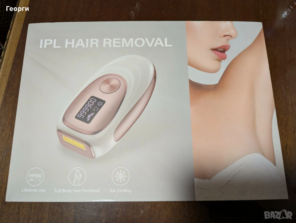 Продавам чисто нов фотоепилатор IPL Hair Removal, снимка 1