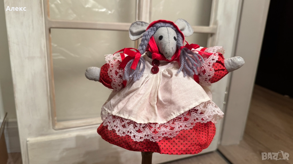 Винтидж Коледно мишле– ръчно изработено. Норвегия., снимка 1