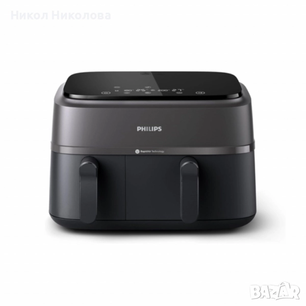 Philips Airfryer 3000 Series Dual Basket – 9L, снимка 1