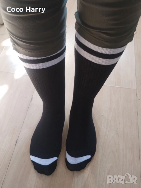 Дамски безшевни памучни чорапи, снимка 1