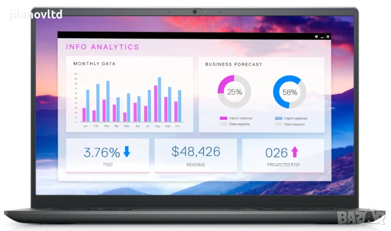 Лаптоп Dell Vostro 5410 i5-11300H 16GB 256GB NVME FHD A ГАРАНЦИЯ, снимка 1