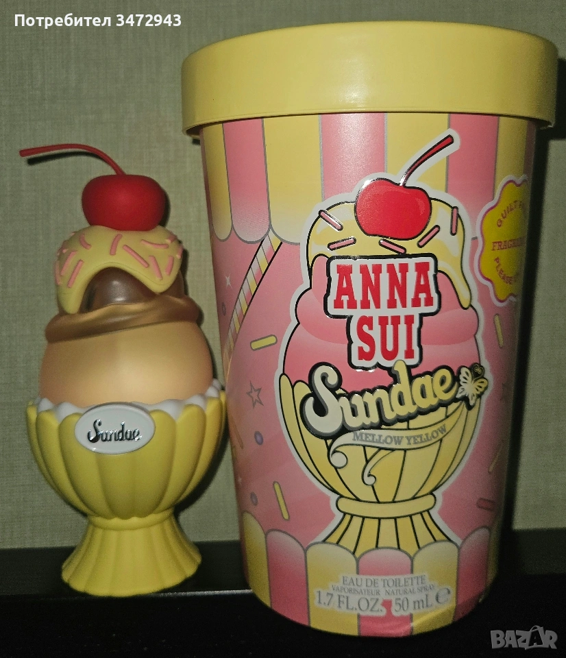 Парфюм Sundae Mellow Yellow на Anna Sui, снимка 1