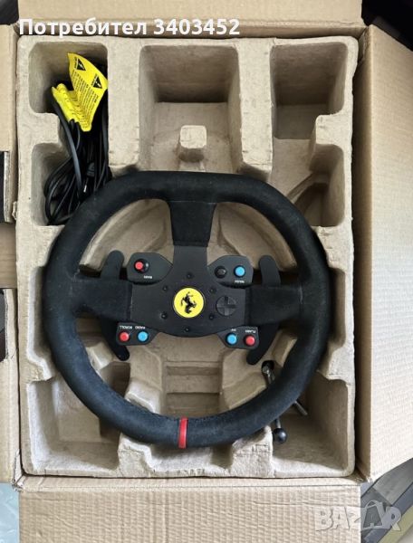 Thrustmaster t300rs Ferrari alcantara , снимка 1