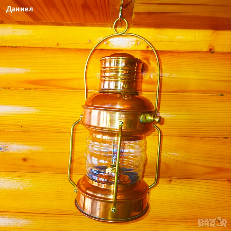 Меден фенер ретро дизайн, снимка 1