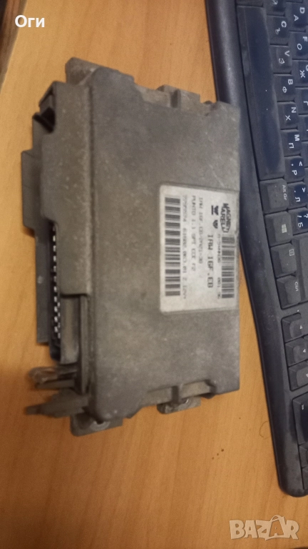 Компютър двигател за Fiat Punto Hatchback (09.1993 - 09.1999) 55 1.1, 54 к.с., № IAW 16F. EB/2A21-38, снимка 1