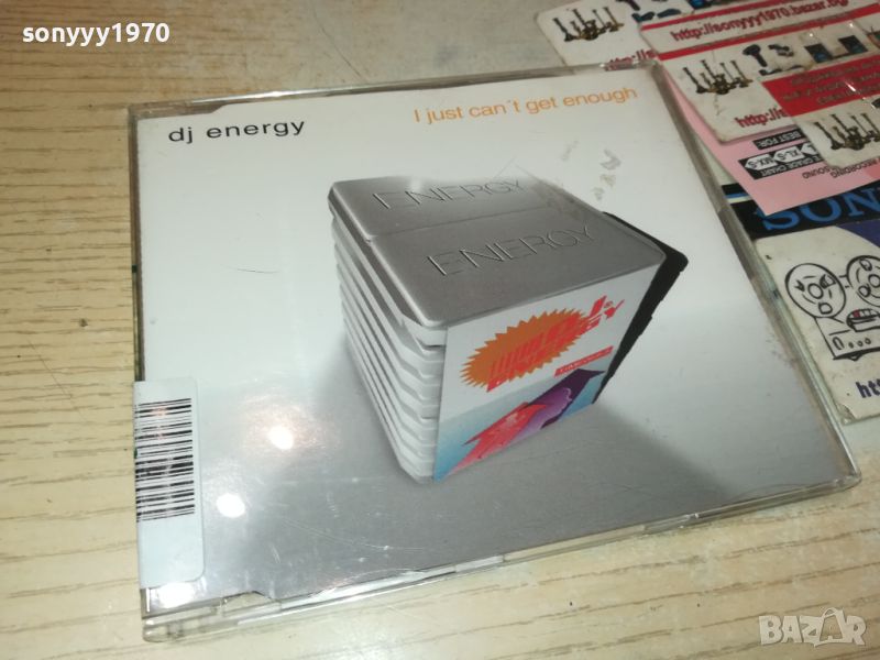 DJ ENERGY CD-ВНОС GERMANY 1207241531, снимка 1