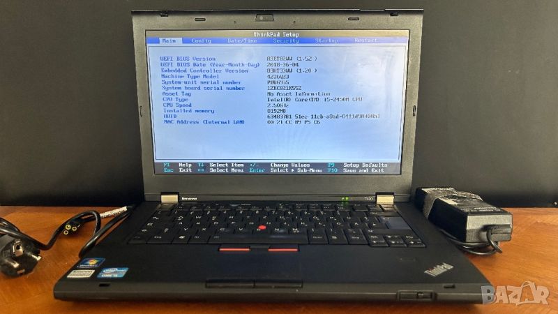 Лаптоп Thinkpad T420 i5 8gb ram 512GB SSD, снимка 1