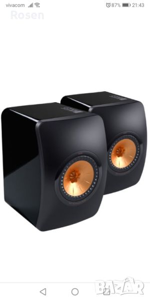 Kef ls50 тонколони , снимка 1