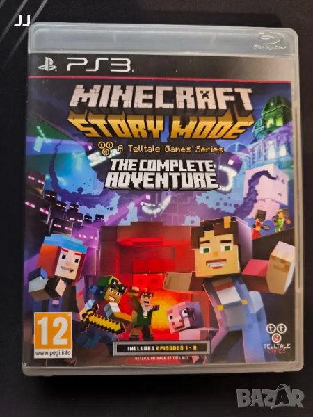 Minecraft Story Mode A telltale series The Complete Adventure 99лв. Ps3 Playstation 3, снимка 1