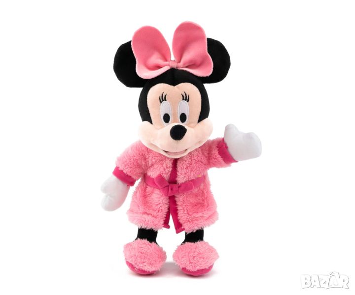 Плюшена играчка - Мини Маус с халат, 27 см., снимка 1