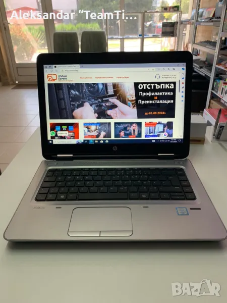 Лаптоп - HP ProBook 640 G4 + 1 година гаранция, снимка 1