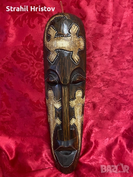 Маска от дърворезба , снимка 1