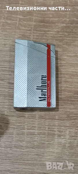 Масивна метална запалка Marlboro Filter Plus Малборо Филтър Плюс, снимка 1