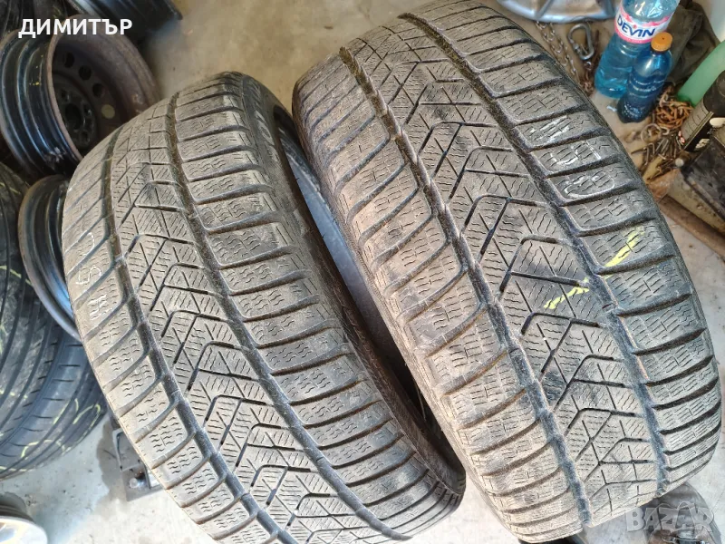 2бр.зимни гуми PIRELLI 245/45/19 102V DOT 4119, снимка 1