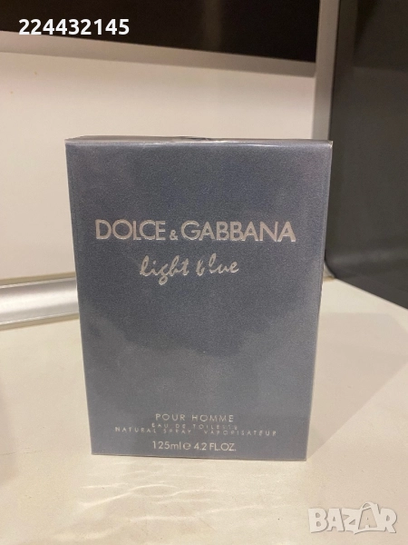 Dolce Gabbana light blue 125ml EDT Barcode , снимка 1