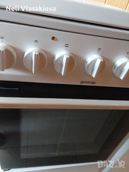 Готварска печка Gorenje газ и ток, снимка 1