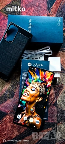 MOTOROLA EDGE 20 PRO-ПЕРФЕКТНА.12/256gb.5хZoom optical camera, снимка 3 - Motorola - 53056447