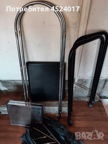 желязна подвижна маса, снимка 2 - Маси - 51111389