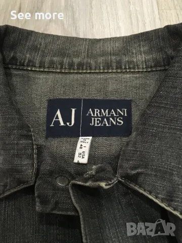 ARMANI JEANS мъжко яке IT48, снимка 4 - Якета - 47089099