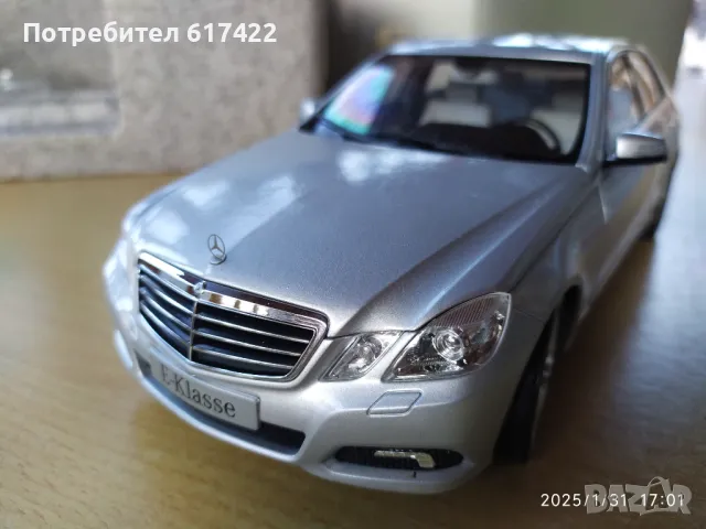 1: 18 Метален модел на Mercedes-Benz E-Klasse W212 Elegance Minichamps, снимка 7 - Колекции - 49097120