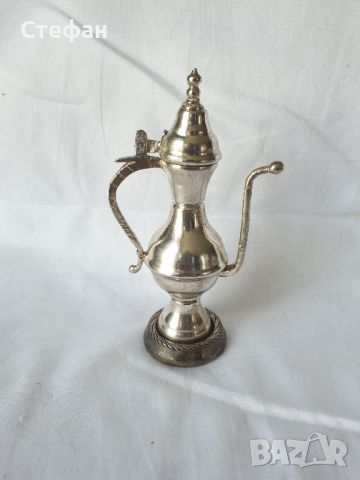 Сребърна миниатюра - Чайник