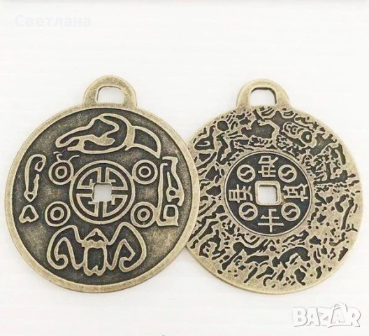 Корейски амулет за късметлийска монета