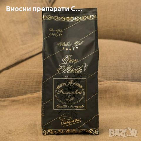 КАФЕ PASQUALINI IL CAFFE GOLD, 1KG, снимка 2 - Други - 45653258