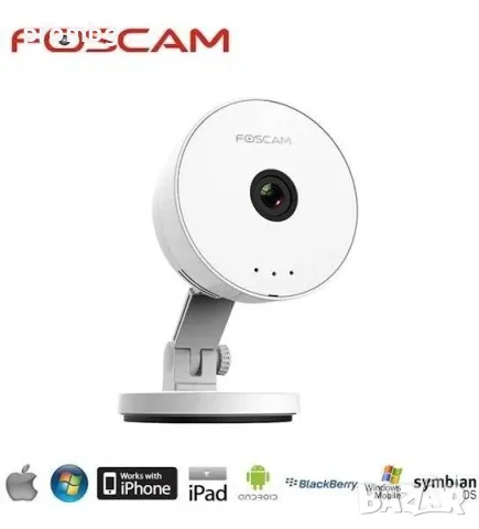 Безжична HD, IP Камера Foscam C1 Lite, 25 кад/сек HD720PWIFI, Германия, снимка 1 - IP камери - 48989923