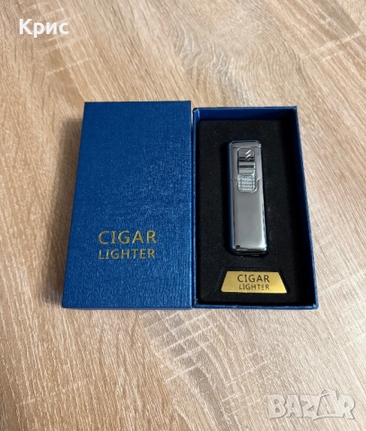 Газова ветроупорна метална запалка, подходяща за подарък., снимка 3 - Други - 51646703