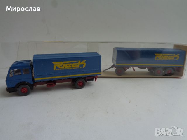 WIKING H0 1/87 MERCEDES BENZ КАМИОН МОДЕЛ ИГРАЧКА КОЛИЧКА, снимка 1 - Колекции - 46115018