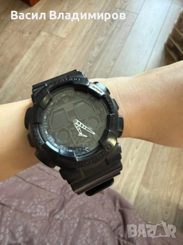 Мъжки часовник CASIO G-SHOCK GA-100 1A1ER, снимка 2 - Мъжки - 54171003