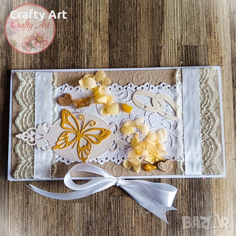 Картичка плик за пари за сватба, снимка 3 - Други - 51950917