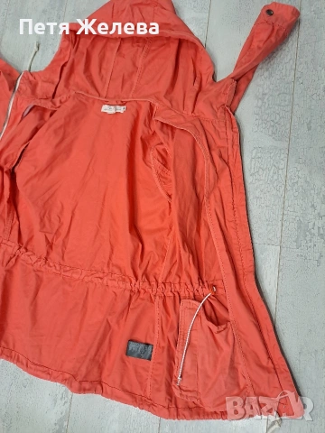 Дамско пролетно яке с качулка 100%памук  H&M (N38), снимка 10 - Якета - 54089426