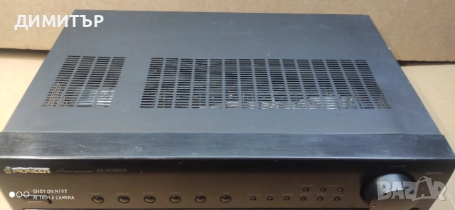ресивър Pioneer SX-303 RDS, снимка 5 - Ресийвъри, усилватели, смесителни пултове - 53296794