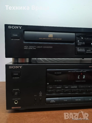 Стерео ресивър SONY STR-GX315 + CD плеър SONY CDP-397. Перфектни. Изпращам видео. , снимка 4 - Ресийвъри, усилватели, смесителни пултове - 54086451