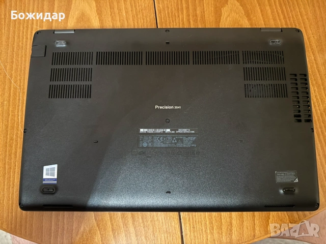 Dell Precision 3541 Intel Xeon e2276m/16 GB RAM/SSD 256/1 TB HDD, снимка 2 - Лаптопи за работа - 53917842