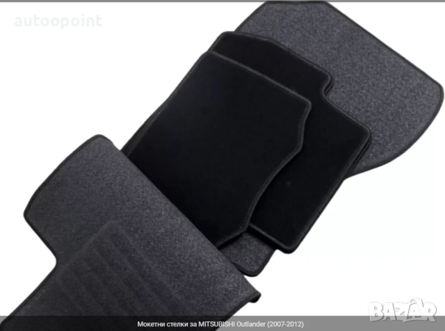 Мокетни стелки за MITSUBISHI Outlander (2007-2012) Petex, снимка 3 - Аксесоари и консумативи - 53825073
