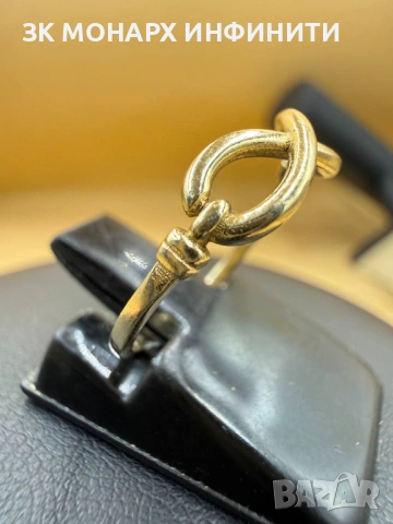 Златен пръстен /585/, снимка 2 - Пръстени - 54115363