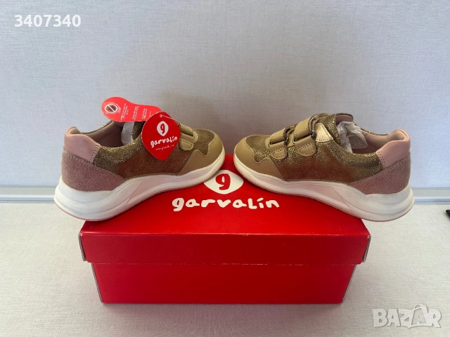 Garvalin 27 номер детски обувки за момиче , снимка 7 - Детски маратонки - 54186399