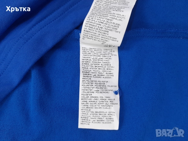 Puma Italy - Оригинална мъжка тениска с яка размер XL, снимка 10 - Тениски - 52762545