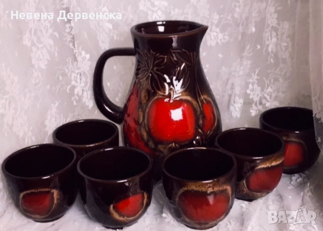 Немски керамичен сервиз 