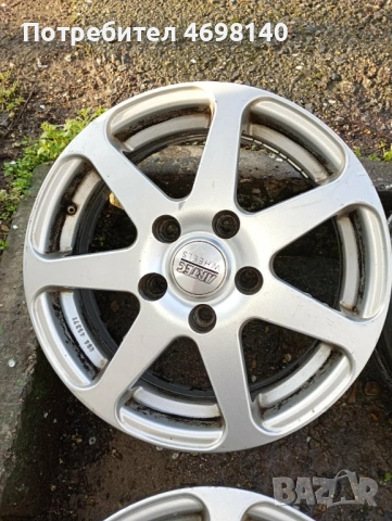 Алуминиеви джанти 5x108 6J 15H2, снимка 4 - Гуми и джанти - 54092505