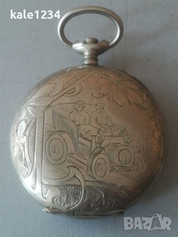 Джобен часовник HEBDOMAS. Swiss made. Vintage pocket watch. За части или ремонт! , снимка 1 - Джобни - 45946943