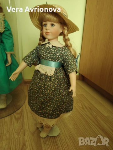 Порцеланова кукла на Алберон 53 см. , снимка 2 - Кукли - 53843945